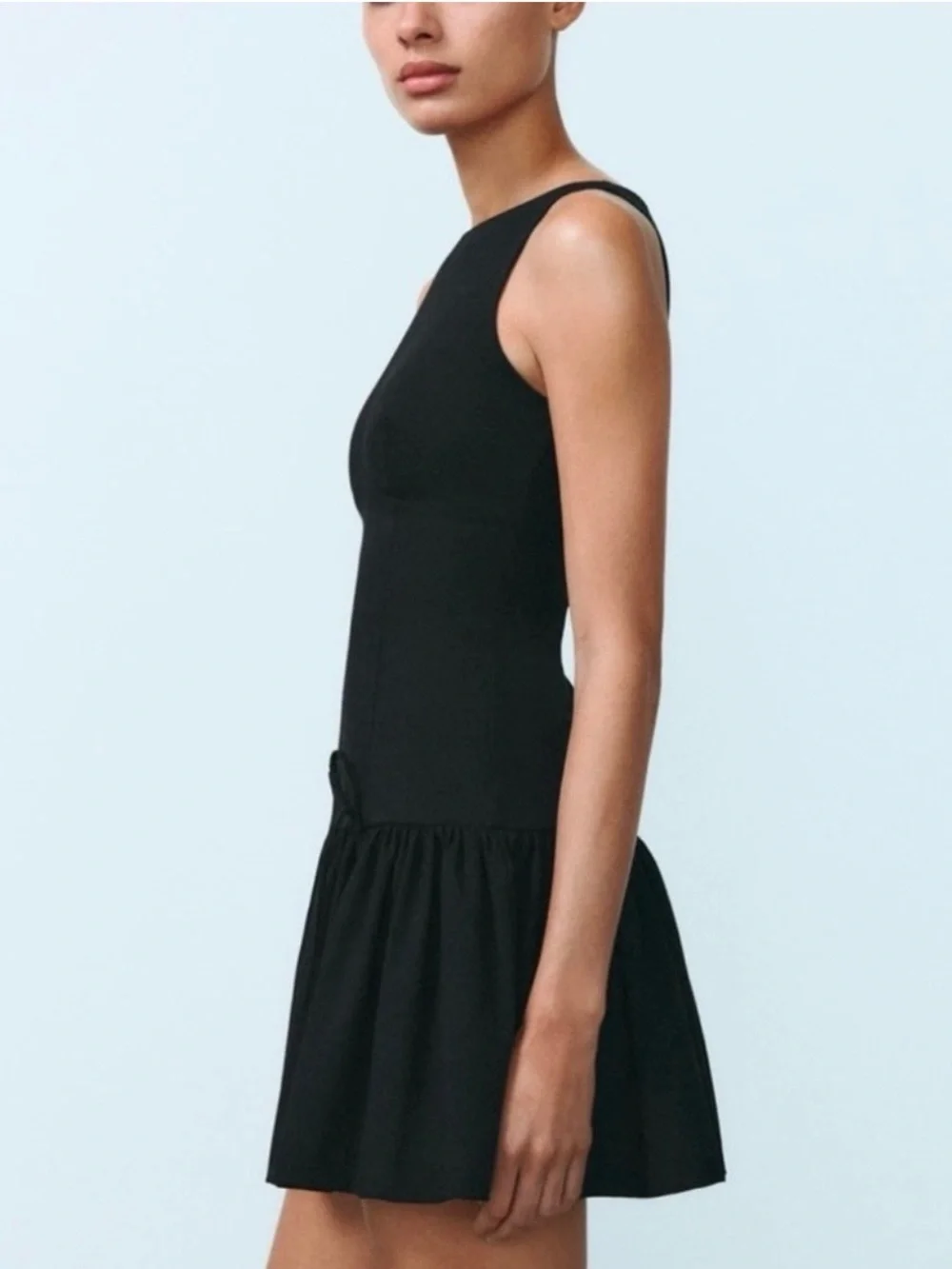 Zara black drop